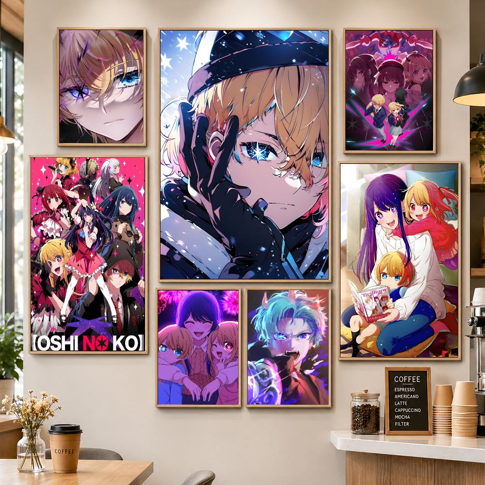 Home Decor Ai Free - アニメ「推しの子」シーズン3 星野愛 アイドルドラマポスター HD壁飾り アパート 寮