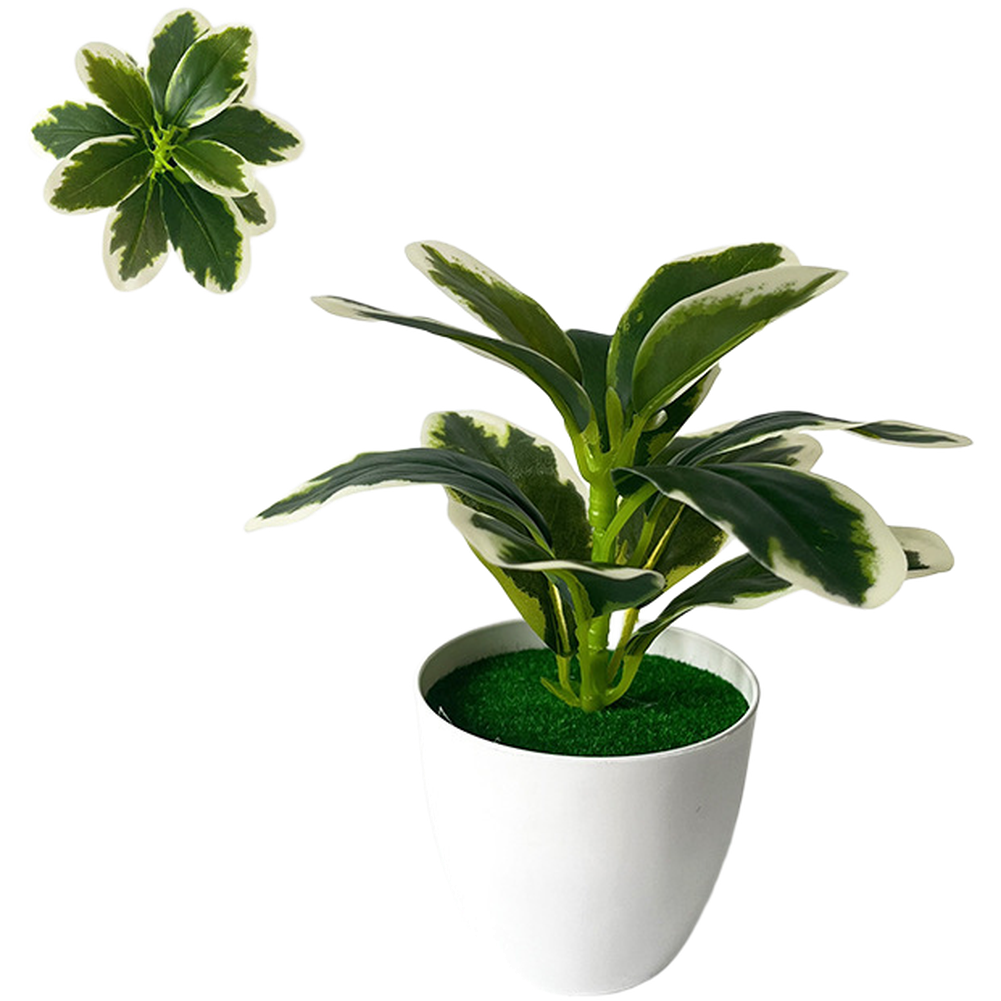 Home Decor Locations - 人工観葉植物、住宅やビジネス施設の卓上棚や机に置くためのデザインで、緑豊かな雰囲気を演出します。