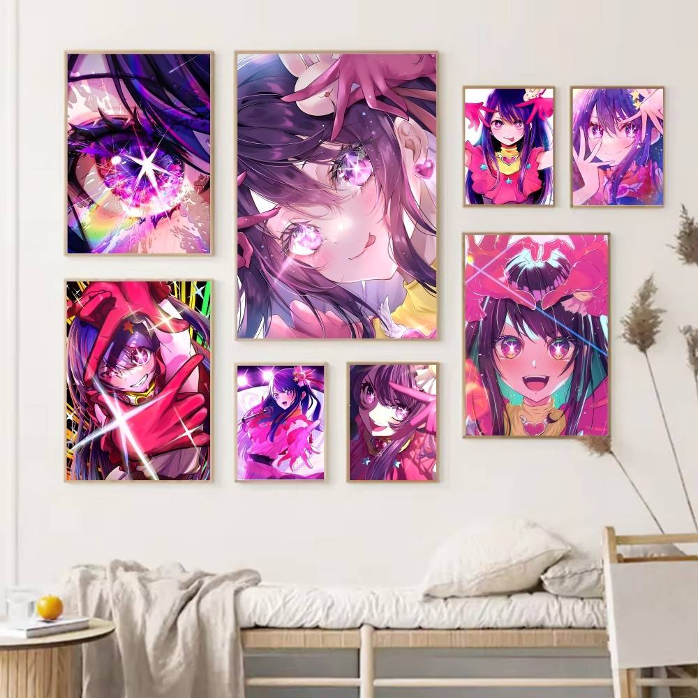Home Decor Ai Free - アニメキャラクター A-Ai H-Hoshino ポスター HD プリント