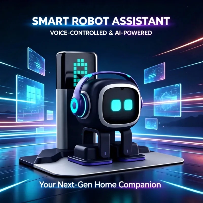 2026年型 多機能EMO AIロボット、会話・ダンス機能付 - Home Decor Ai Free のレビューと価格