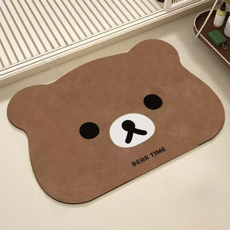 リラックマのフロアマット。クリエイティブで見た目も良く、滑り - Home Decor Design Interior のレビューと価格