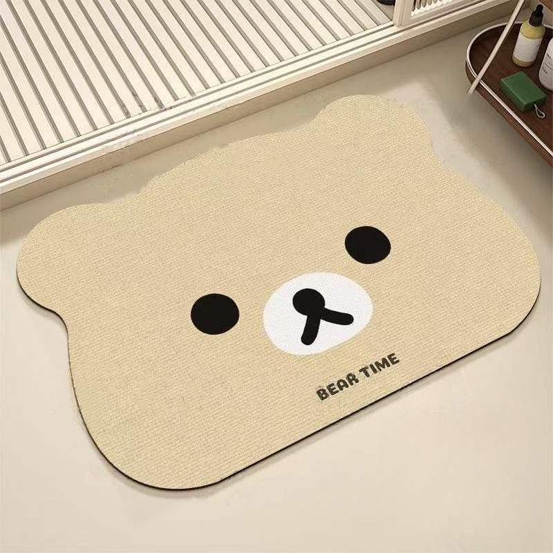 リラックマのフロアマット。クリエイティブで見た目も良く、滑り - Home Decor Design Interior のレビューと価格
