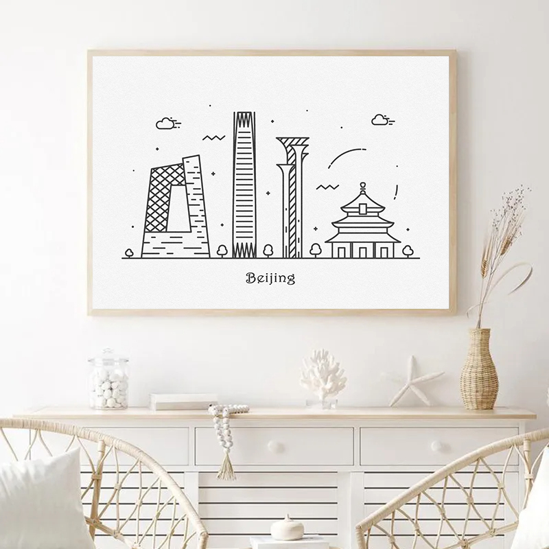 都市回線キャンバス印刷壁アート写真、リビングルーム、家の装飾 - Home Decor New Orleans のレビューと価格