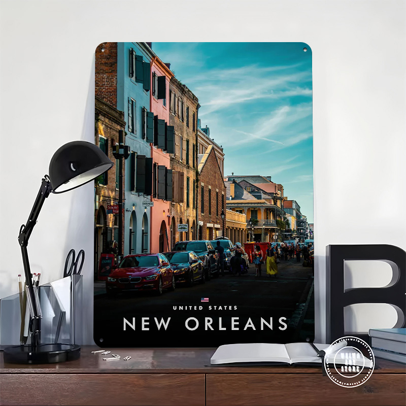 ニューオーリンズの街並みプリントポスター、カスタマイズされた - Home Decor New Orleans のレビューと価格