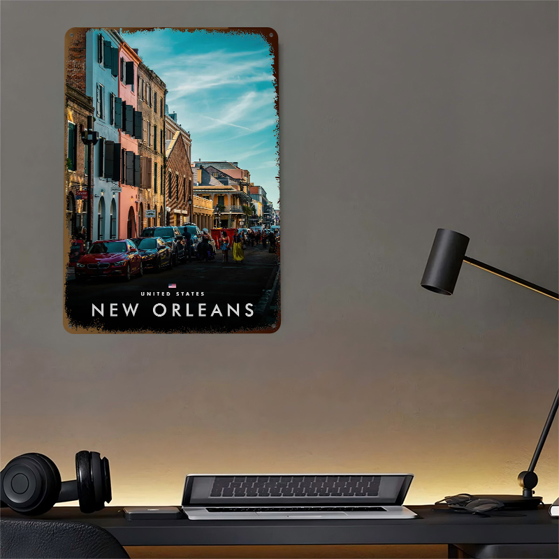 ニューオーリンズの街並みプリントポスター、カスタマイズされた - Home Decor New Orleans のレビューと価格