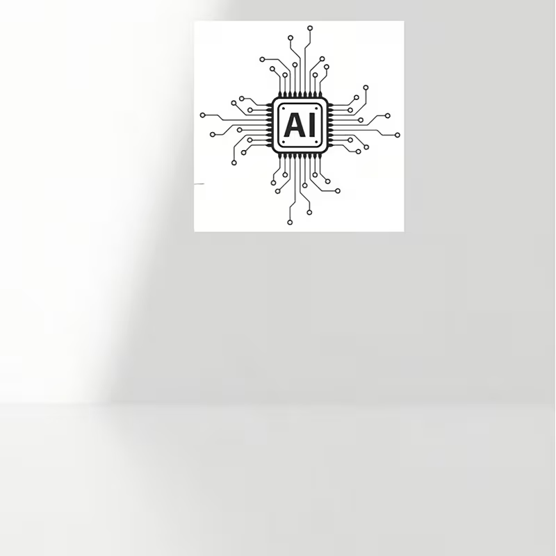 AIテクノロジー回路基板ビニールウォールデカール - 漫画風 - Home Decor Ai Free のレビューと価格