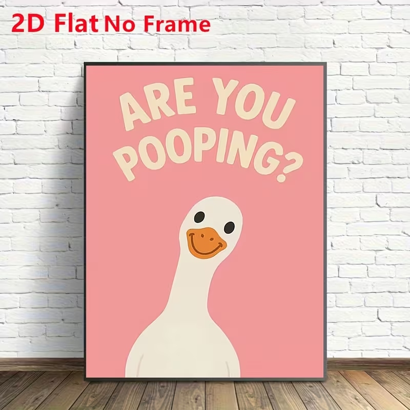 モダンなピンクカラーの「Are You Pooping」の言 - Home Decor Quotes のレビューと価格