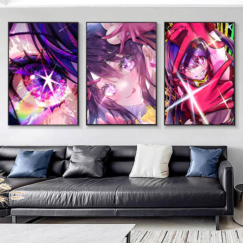 アニメキャラクター A-Ai H-Hoshino ポスター  - Home Decor Ai Free のレビューと価格
