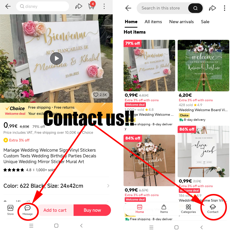 ミラー用ビニールステッカー,モダンな婚約結婚式の装飾,アラビ - Home Decor Indonesia のレビューと価格