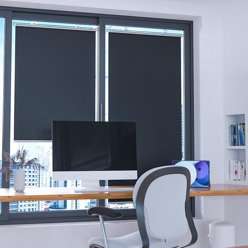 ドリル不要のローラーウィンドウブラインド、遮光・防水、簡単設 - Home Decor Window Blinds のレビューと価格