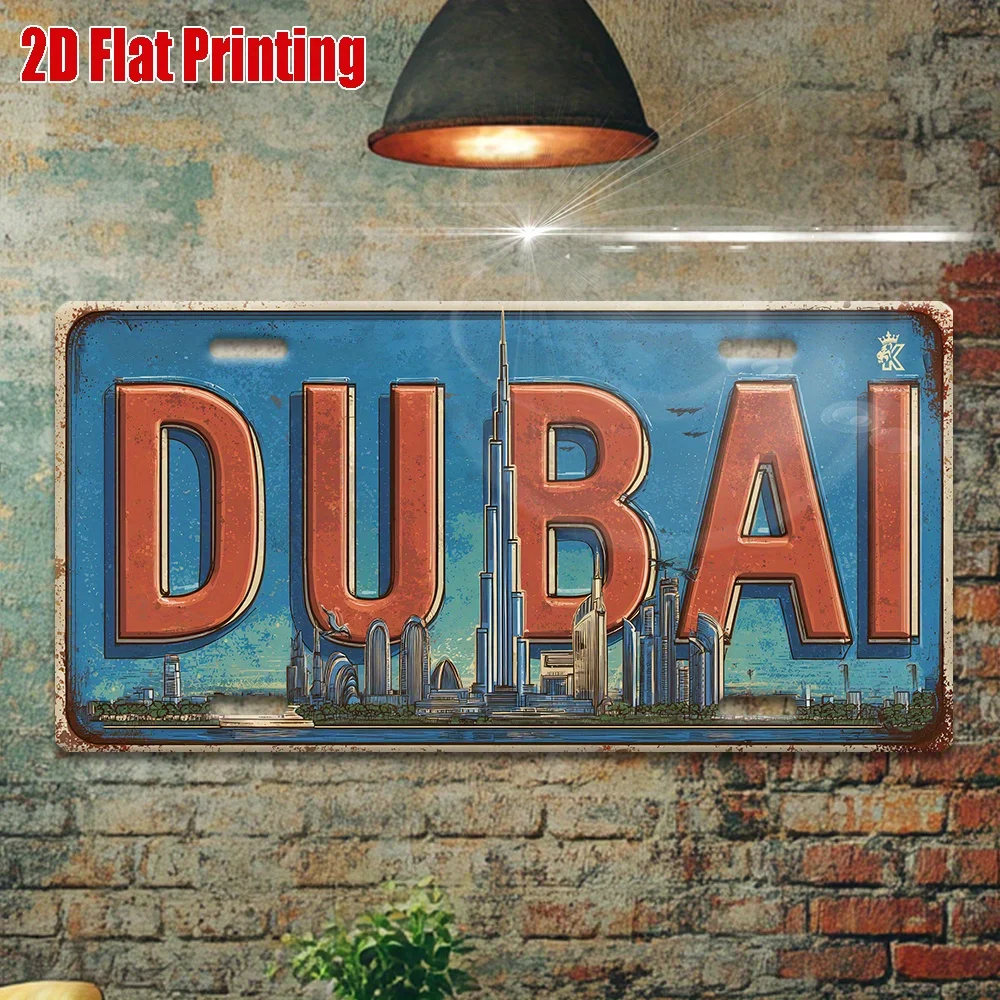 2D平面デザインのドバイ、UAEの街並みをモチーフにした、ヴ - Home Decor Uae のレビューと価格