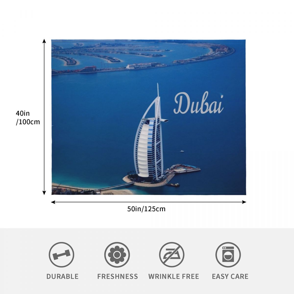 ドバイ、UAE、ブルジャルアラブ、ブランケット、装飾用、ソフ - Home Decor Uae のレビューと価格